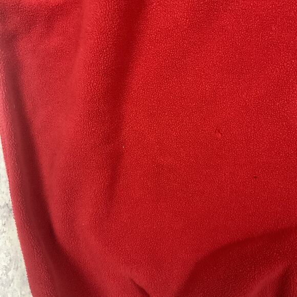 Vintage Polo Ralph Lauren Sweater Mens Large Red 1/4 Zip Pullover Made In USA - Picture 5 of 8